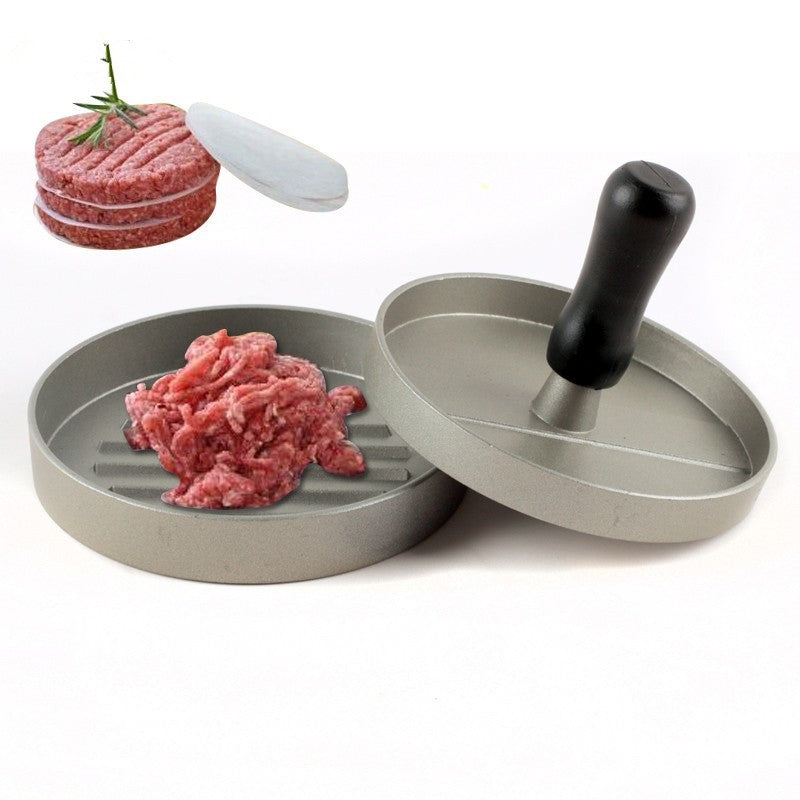 Aluminum Single Burger Press – Perfect Patties Every Time - Home Chef Hub