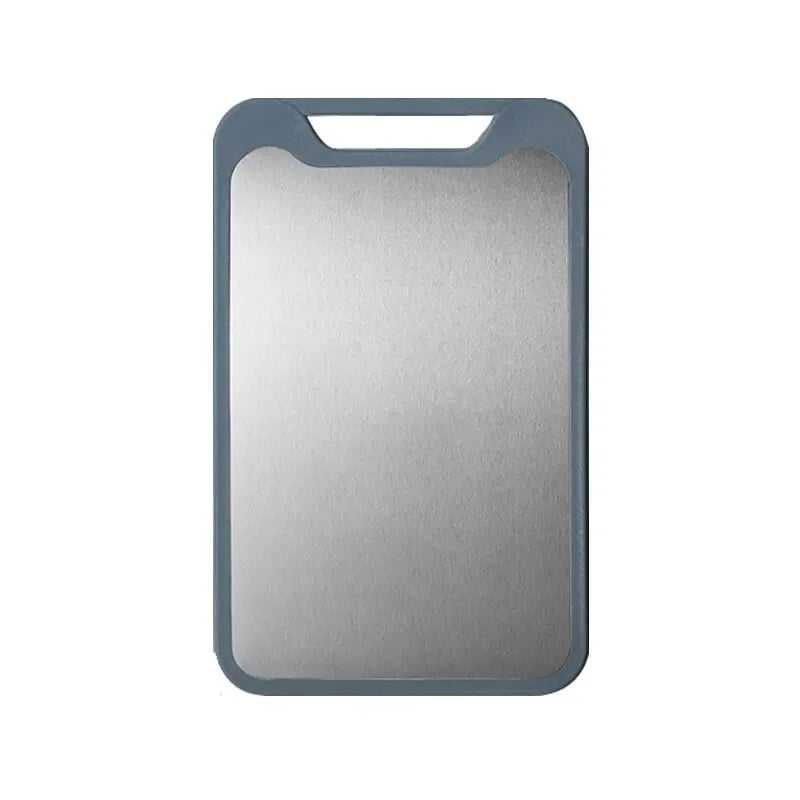 Stainless Steel & Plastic Dual-Sided Cutting Board - Home Chef Hub