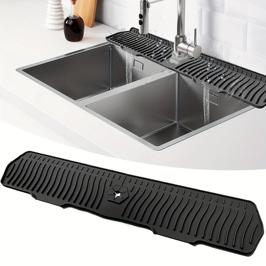 Silicone Sink Faucet Splash Guard - Home Chef Hub