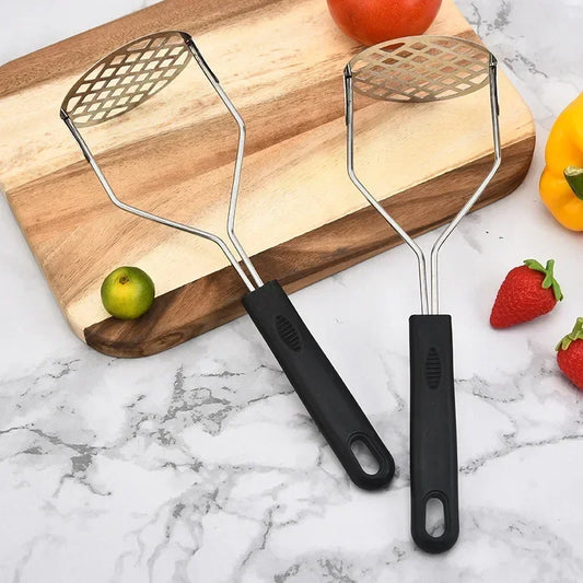 Stainless Steel Potato Masher – Effortless Mashing & Pureeing - Home Chef Hub