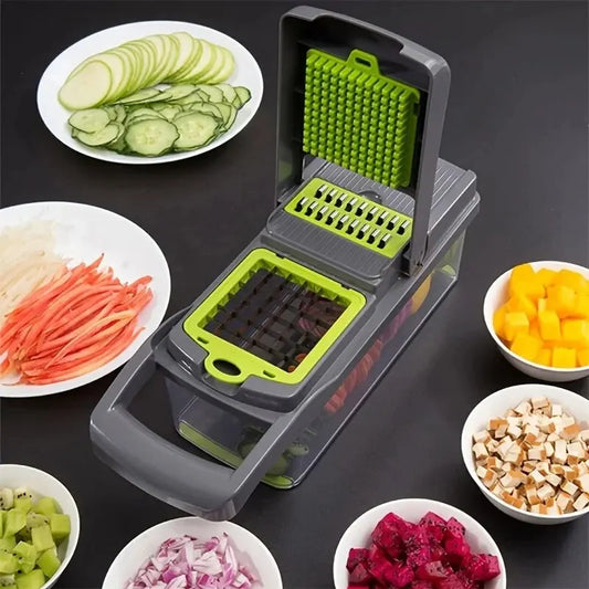 Multi-Function Vegetable Cutter – Effortless Slicing & Chopping - Home Chef Hub