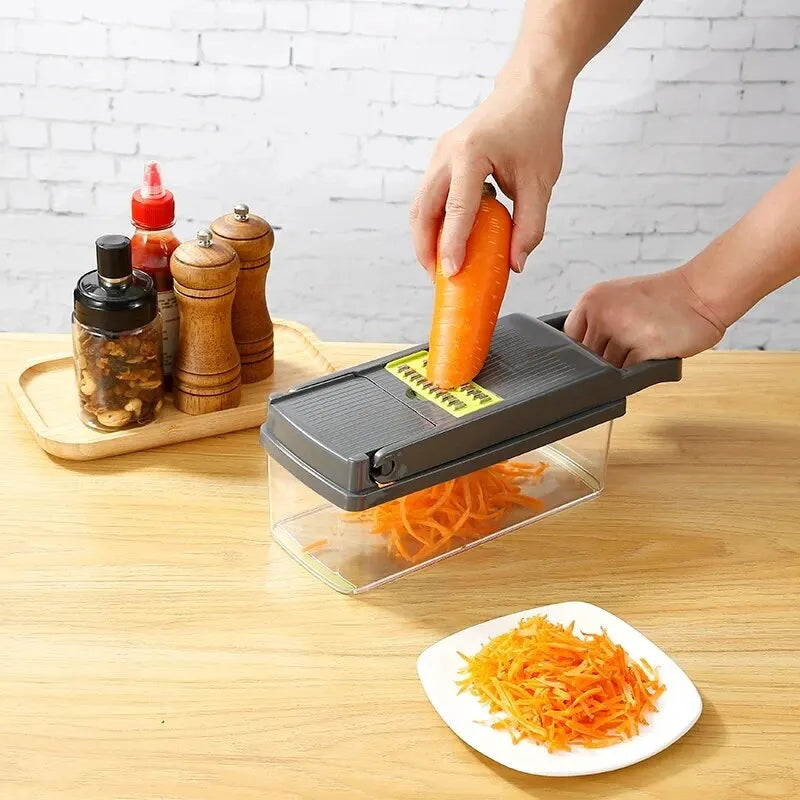 Multi-Function Vegetable Cutter – Effortless Slicing & Chopping - Home Chef Hub