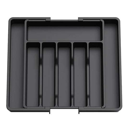 Expandable Silverware Drawer Organizer | Adjustable Utensil Tray for Kitchen Storage - Home Chef Hub